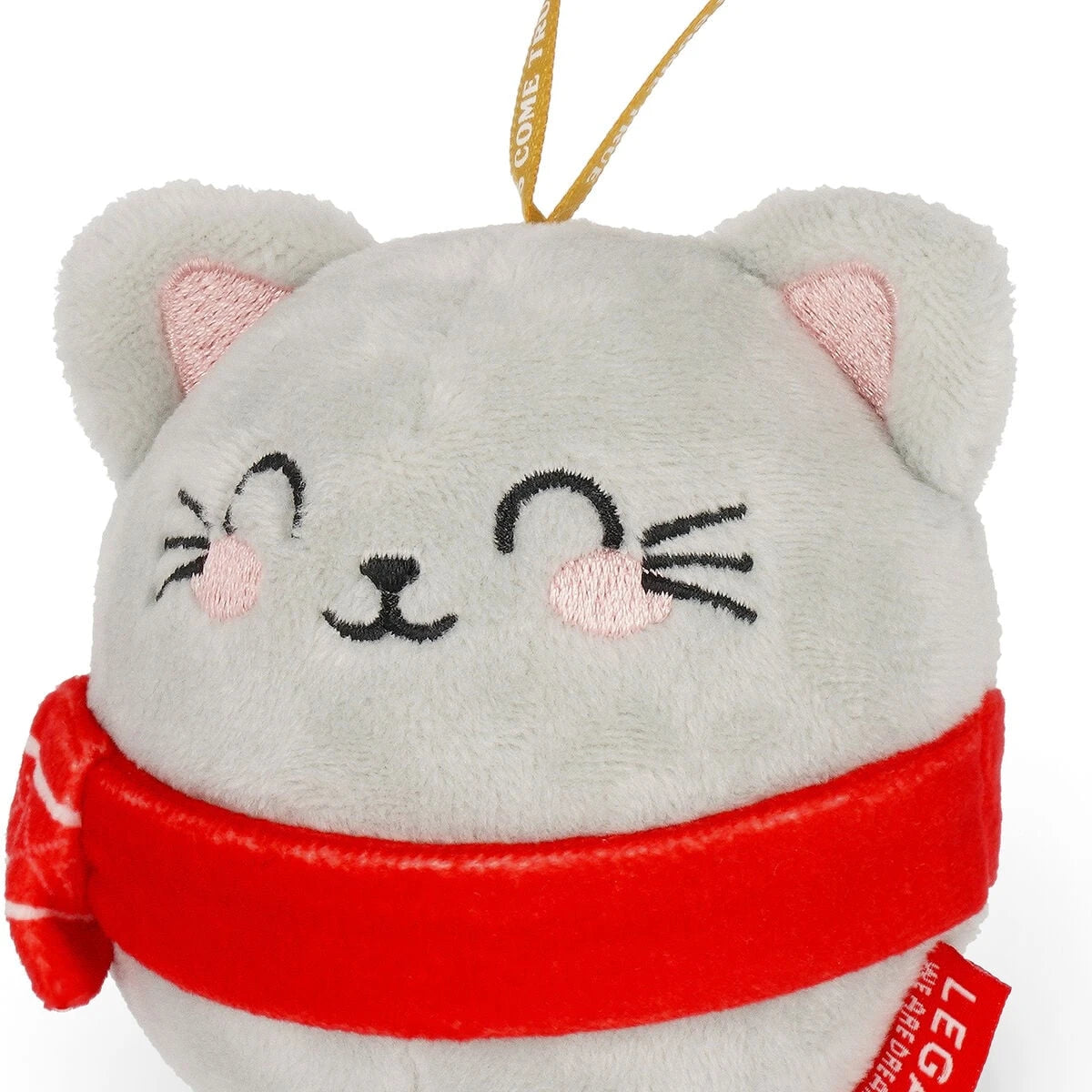 Legami - Juguete de peluche Decoración Navideña - Kitty - Oh-Oh-Ohrnaments