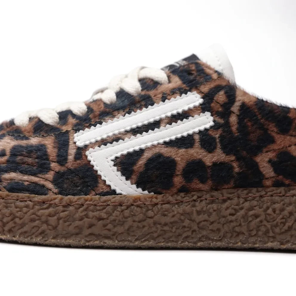 PURAAI - Zapatillas deportivas Leo Leopard | Negro