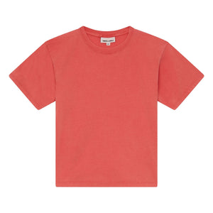 Smallable Kid - Camiseta de algodón orgánico Nils | Rojo oscuro