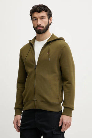 Sudadera de hombre con cremallera y capucha de algodón BALIS Napapijri