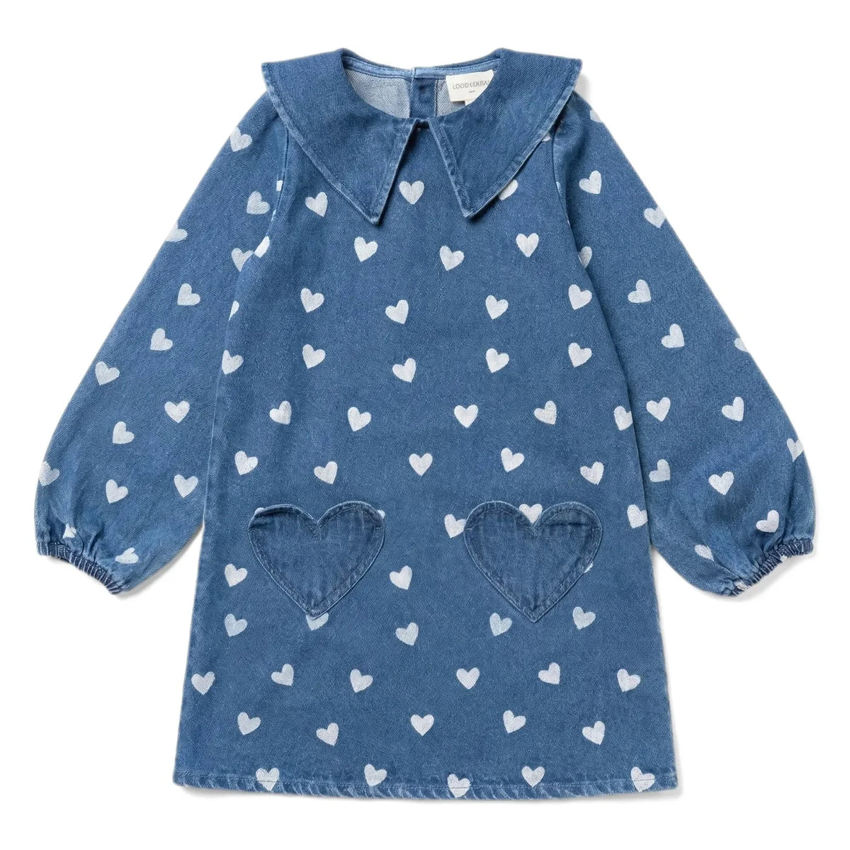 Louis Louise - Odile Kalp Denim Elbise | Mavi