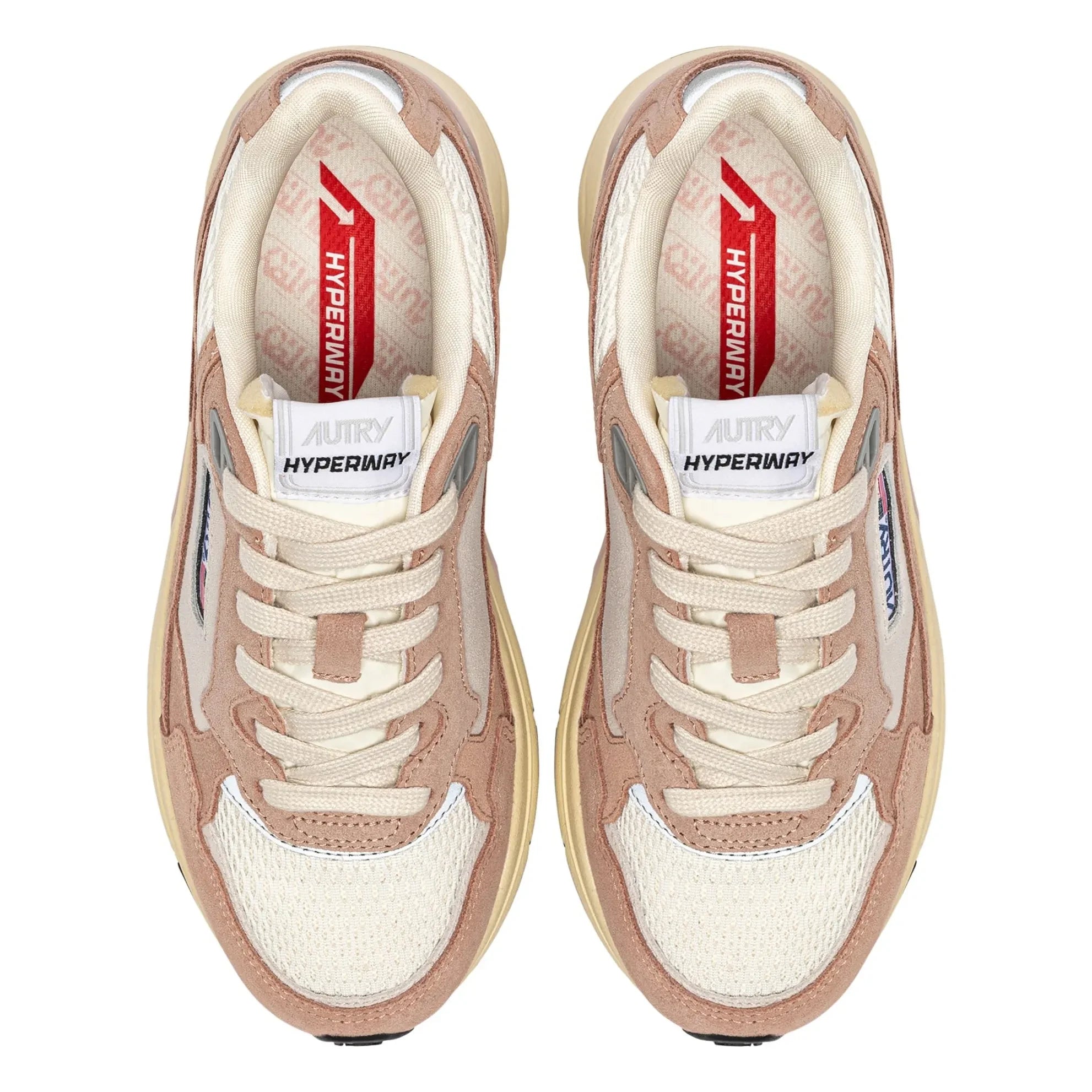 Autry - Hyperway Low Süet Sneakers | Toz pembe