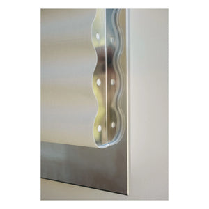 Violaine d'Harcourt - Lámpara de pared Frame Wave | Plata