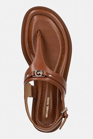 Sandalia de tanga de cuero Mandy para mujer MICHAEL Michael Kors