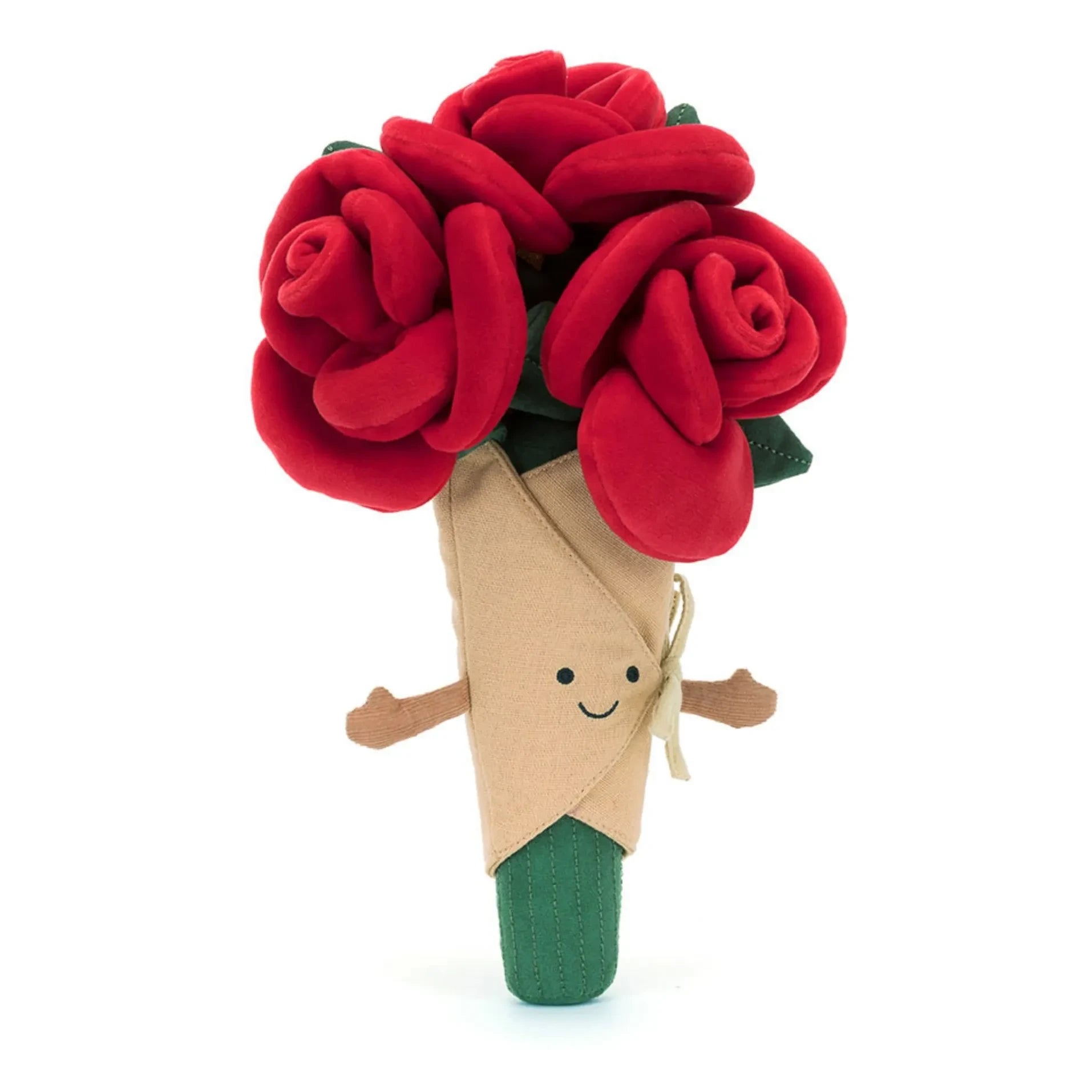 Jellycat - Ramo de rosas de peluche | Rojo