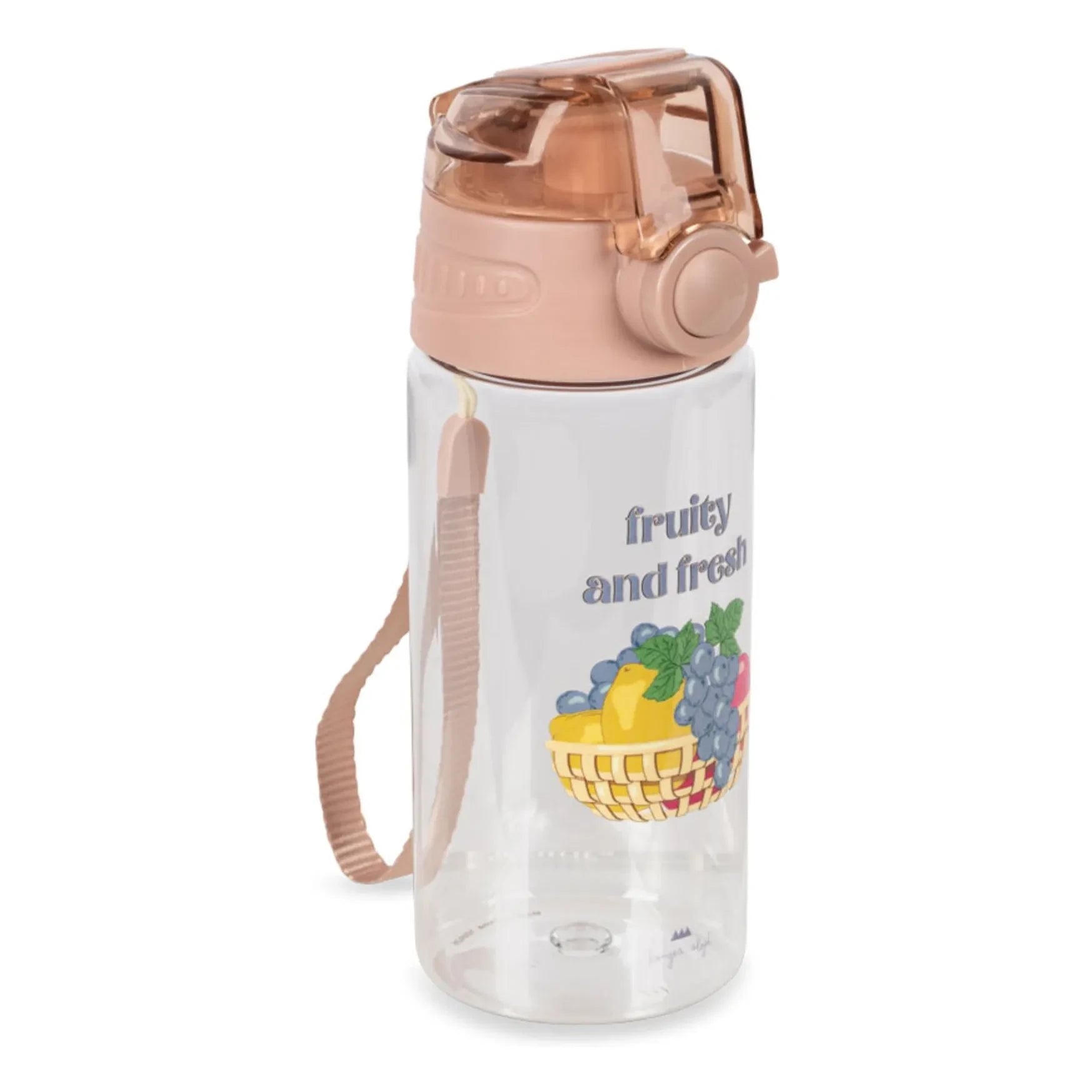Konges Sløjd - Botella de agua con frutas | Rosa
