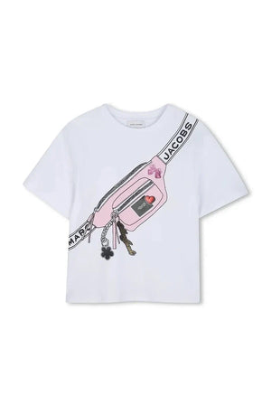 Camiseta de algodón para niños Marc Jacobs