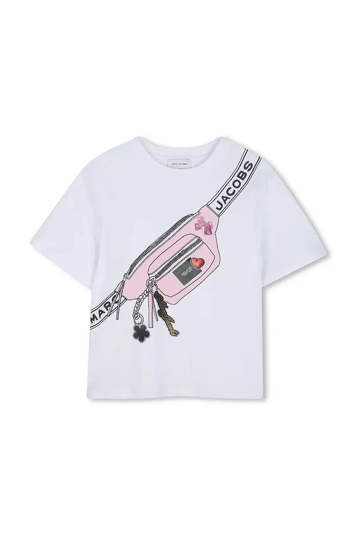 Camiseta de algodón para niños Marc Jacobs