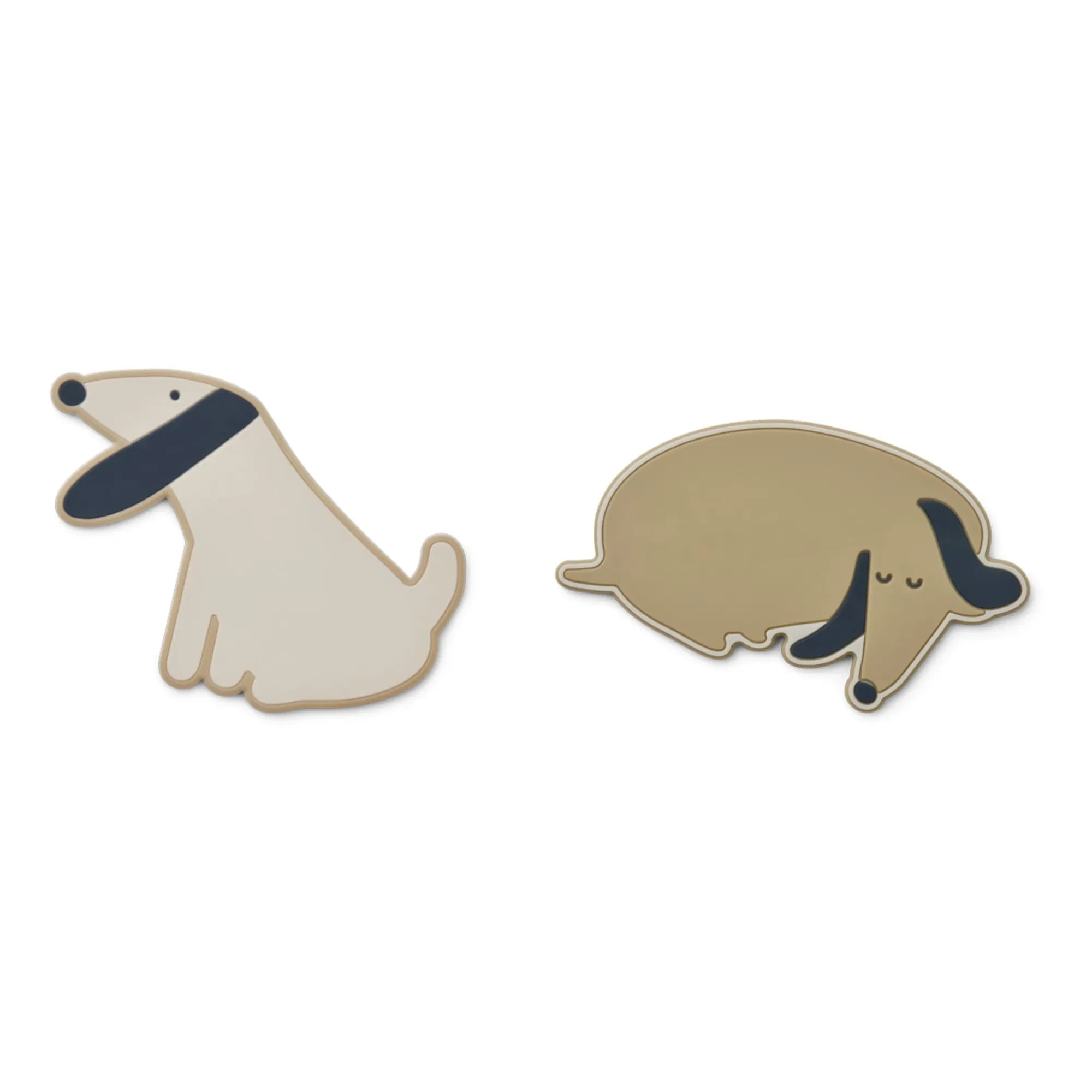 Liewood - Anillos de dentición de silicona Gia - Set de 2 | Beige