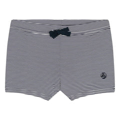 Petit Bateau - Bañador corto de fibra reciclada Baume | Azul marino