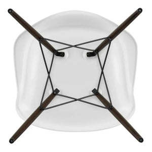 Vitra - Silla DAW - base de arce - Charles & Ray Eames | Blanco