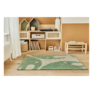 Bleuu-studio - Alfombra de lana | Verde