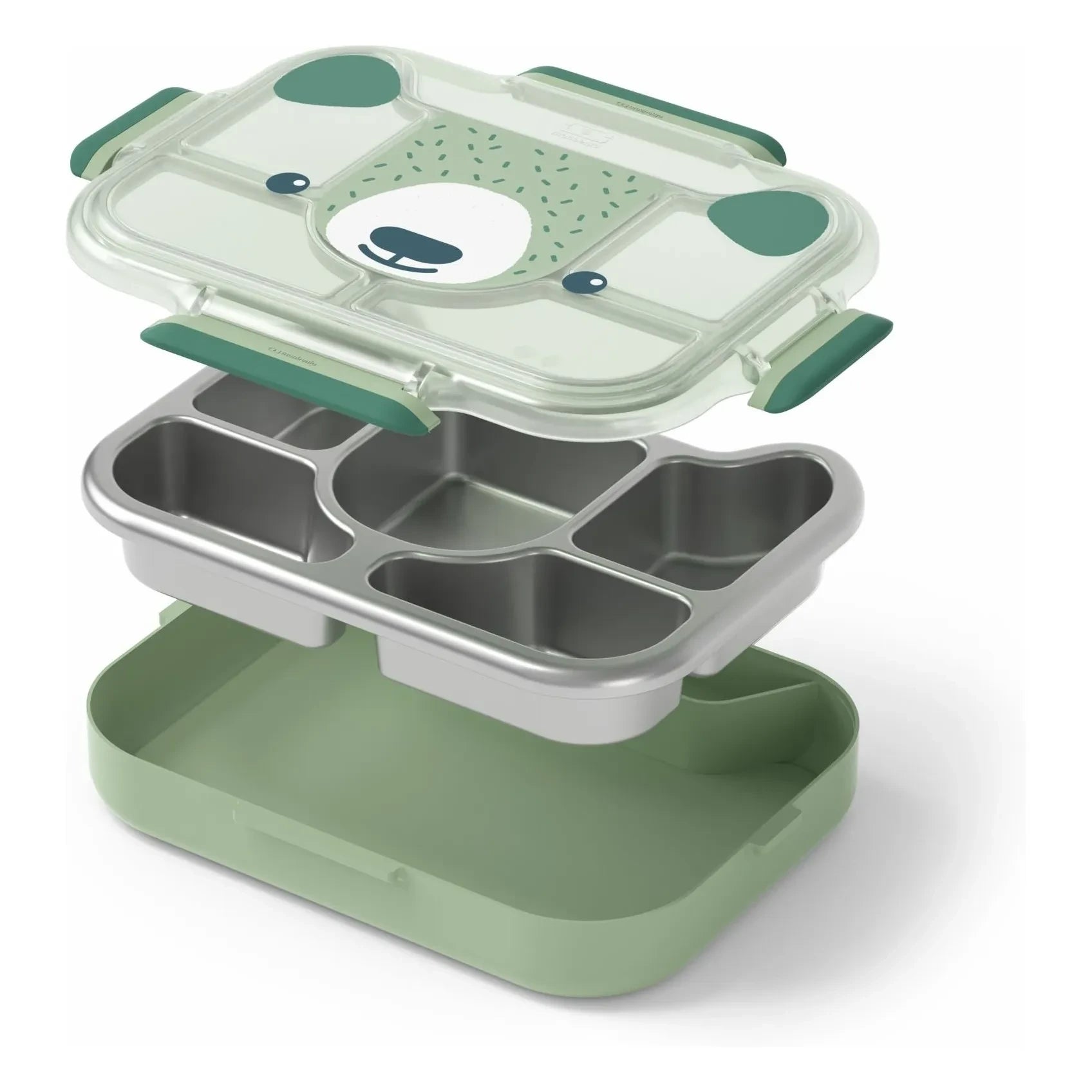 Monbento - MB Wonder Bear fiambrera | Verde