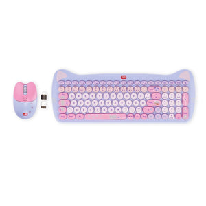 Legami - Conjunto de Ratón y Teclado Inalámbricos - Meow