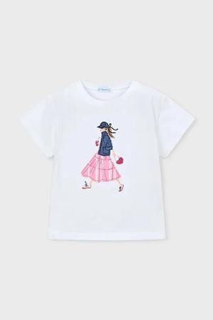 Camiseta de algodón para niño Mayoral