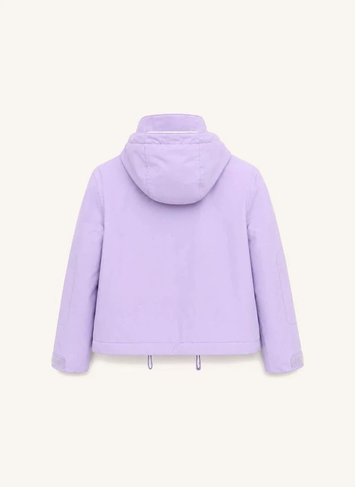 Töastie - Impermeable, Chaqueta Con Forro De Fibra Reciclada | Lila