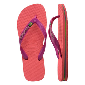 Havaianas - Chanclas Brasil Logo | Coral