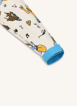 Hello Hossy - Rock n Fire impermeable | Blanco
