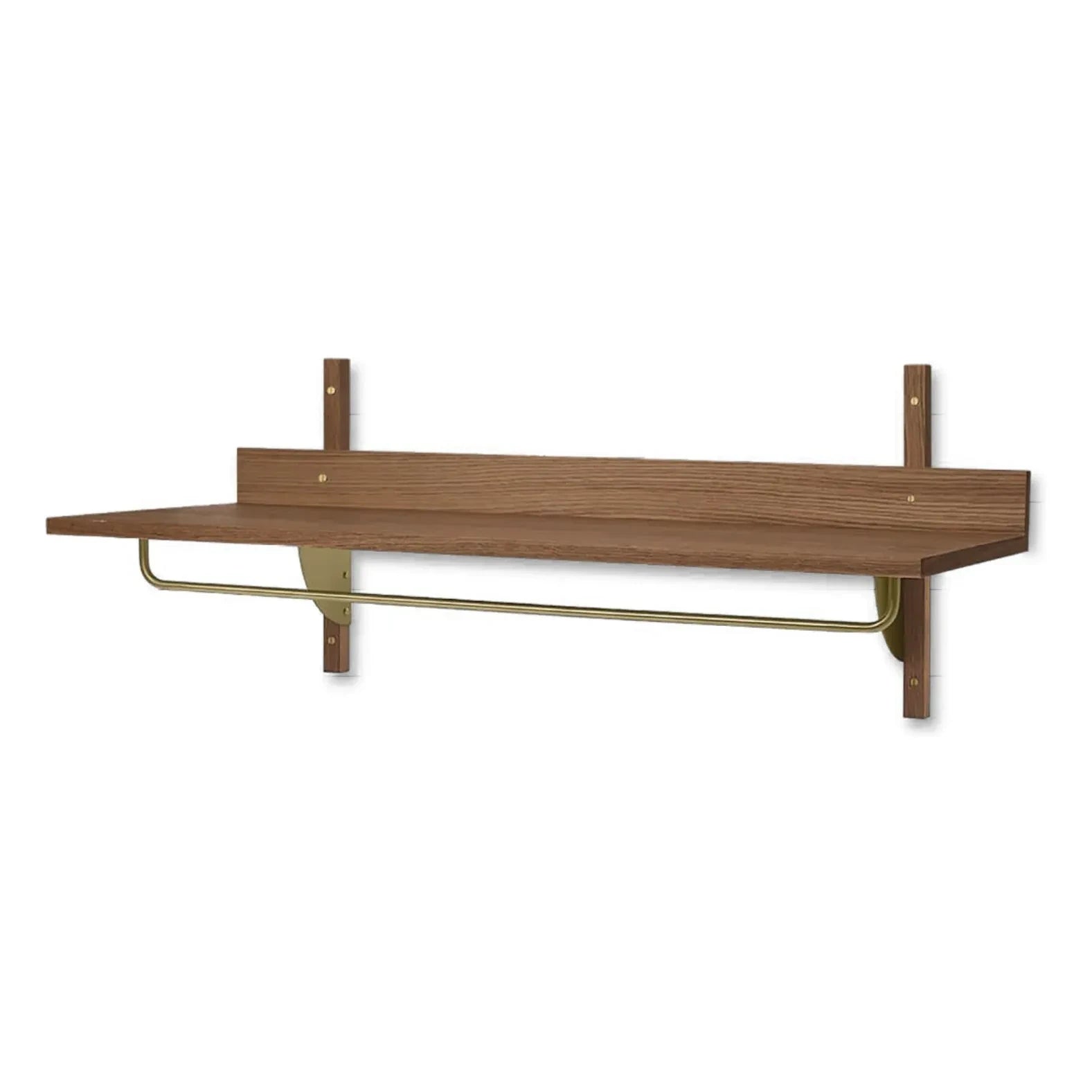 Ferm Living - Estante Sector poco profundo | Roble ahumado