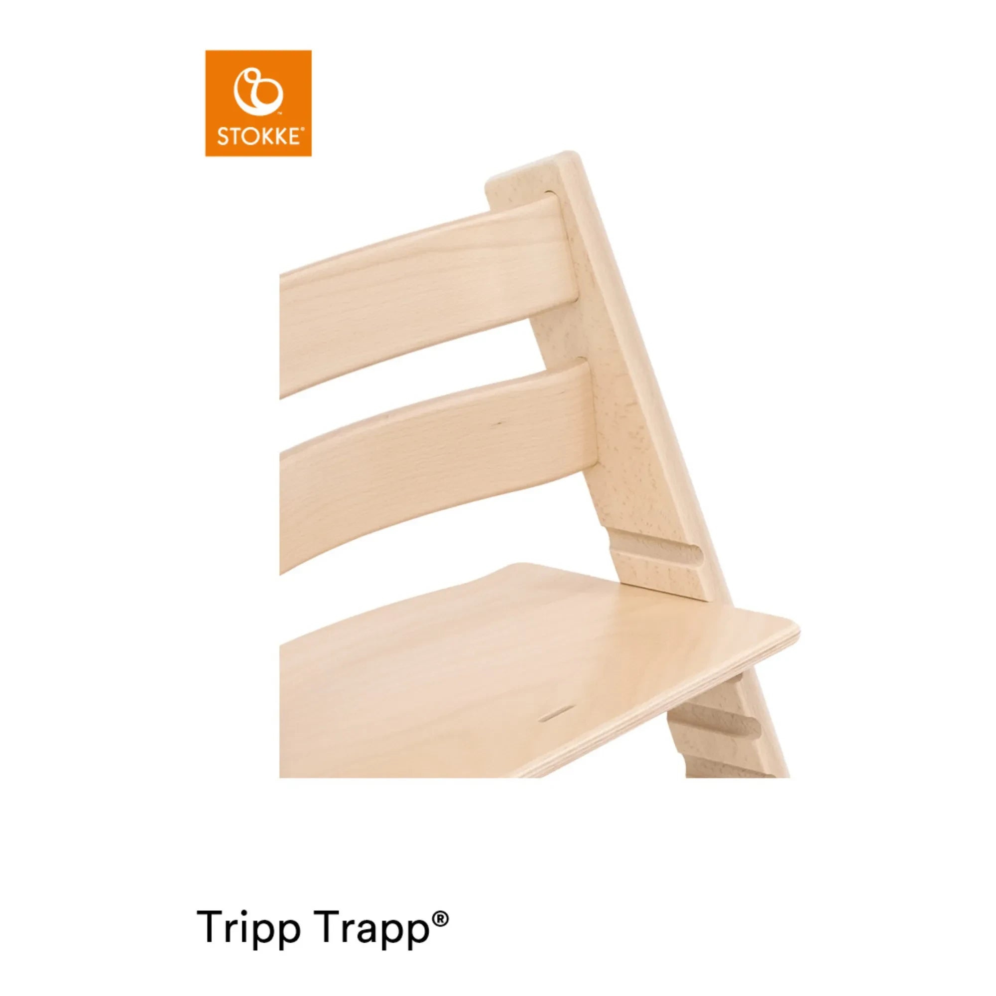 Stokke® - Tripp Trapp® Silla alta de madera de haya