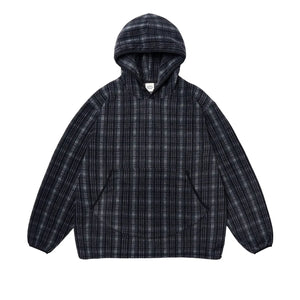 Kappy - Damalı Polar Sweatshirt | Siyah