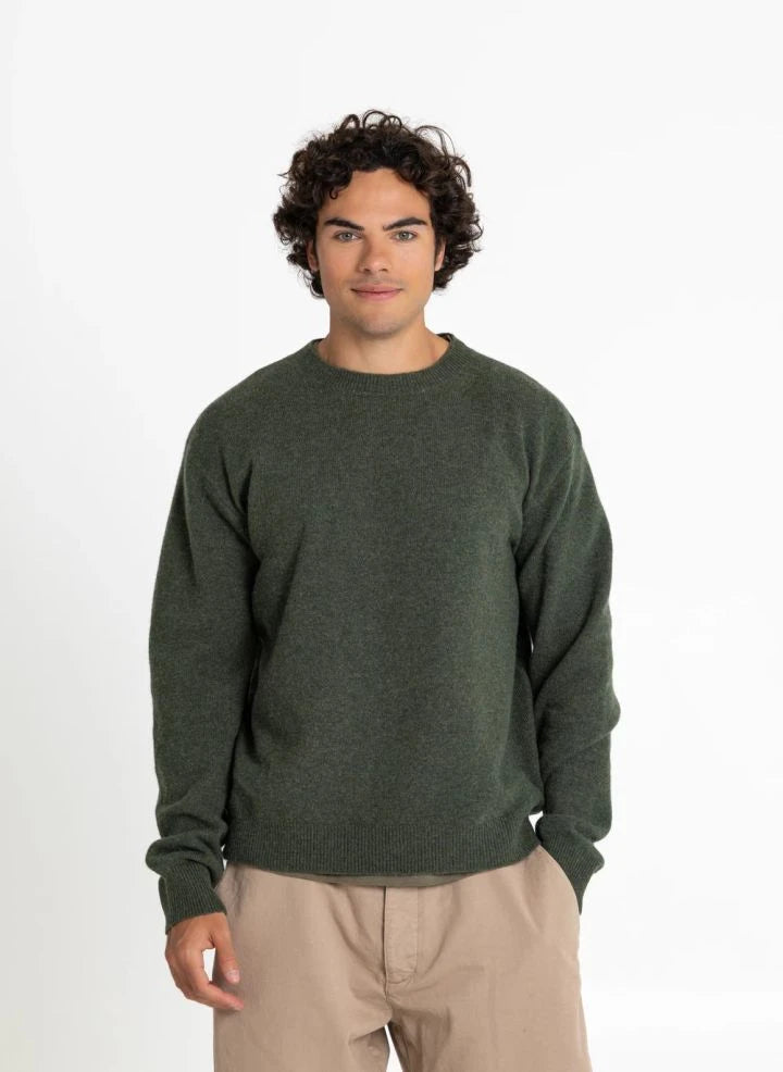 Smallable Man - Jersey de Merino Mozart | Haki