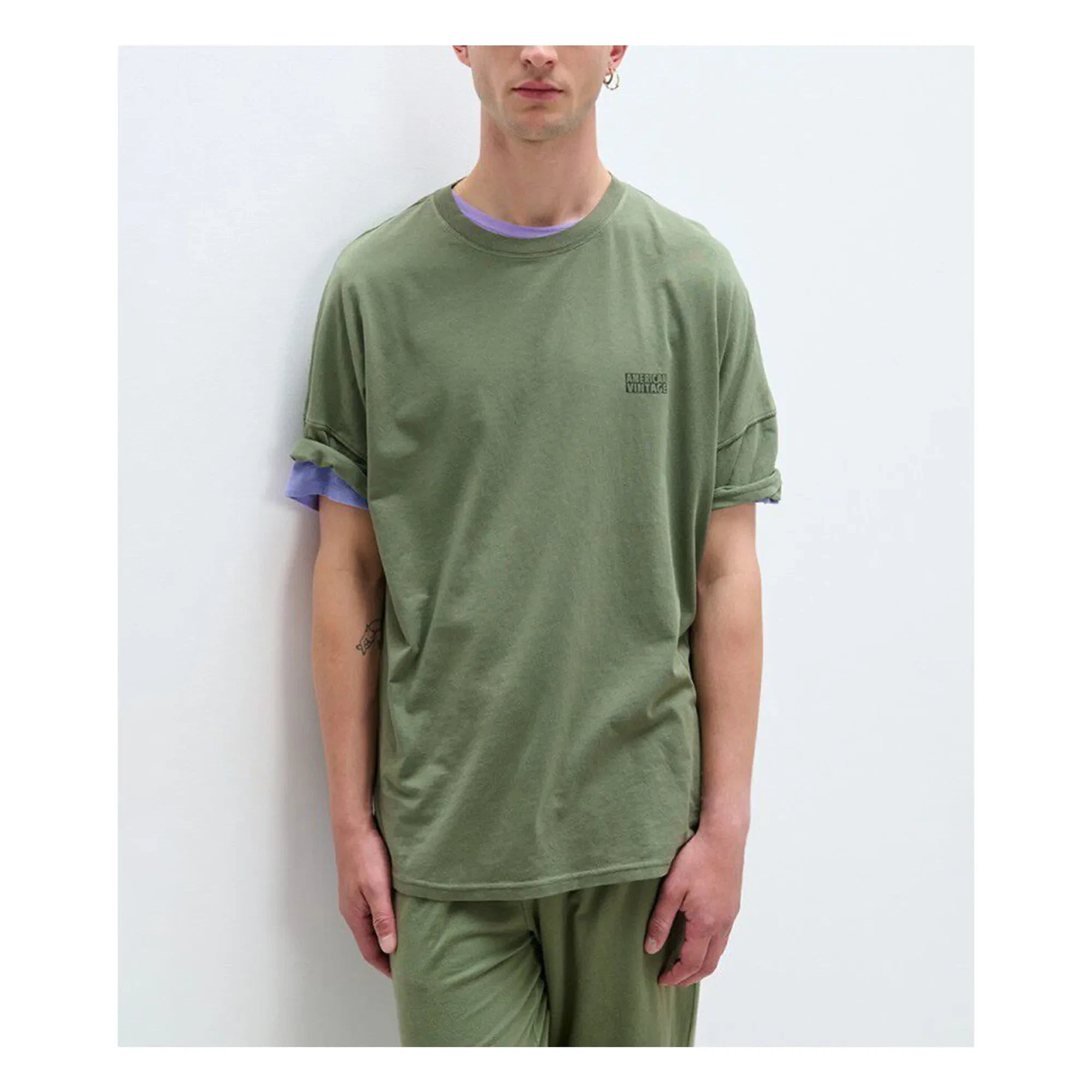 American Vintage - Camiseta de pijama | Verde