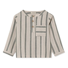 Fliink - Kurta de lino a rayas