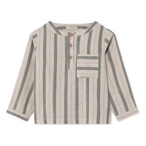 Fliink - Kurta de lino a rayas