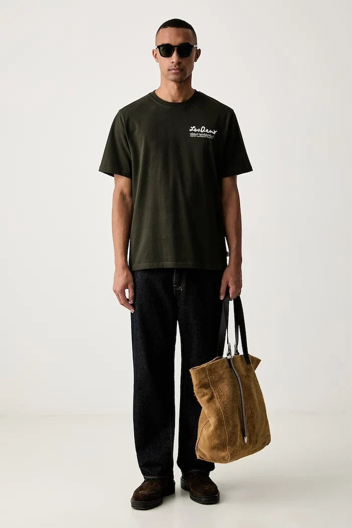 Camiseta de algodón para hombre Les Deux