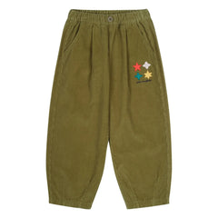 Jelly Mallow - Pantalón de terciopelo con estampado de estrellas | Zeytin