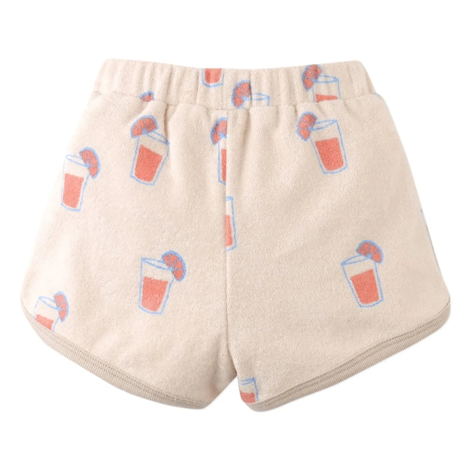 Gingersnaps - Conjunto de camiseta y pantalón corto Matthew | Beige jaspeado