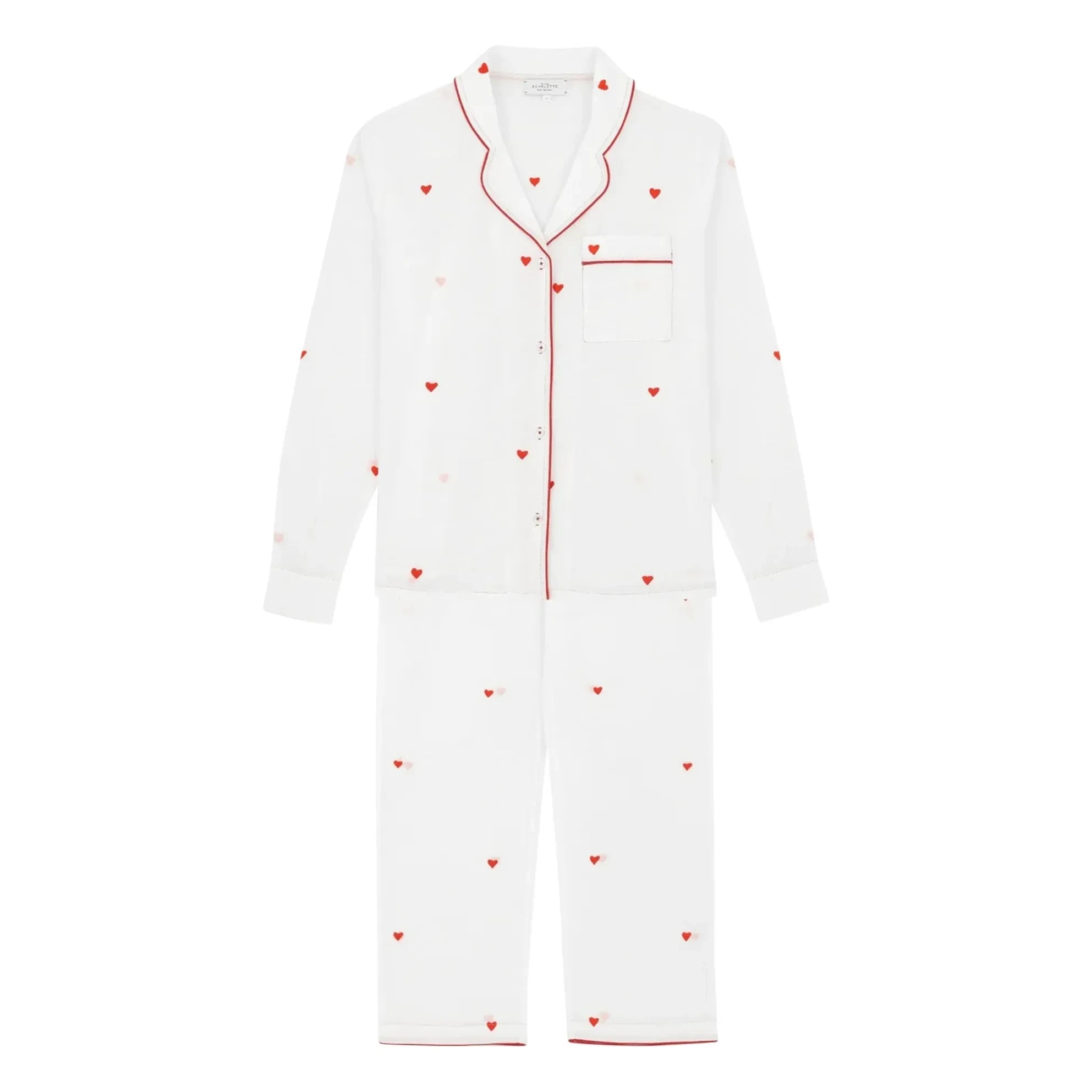 Scarlette Ateliers - Pijama de San Valentín | Blanco