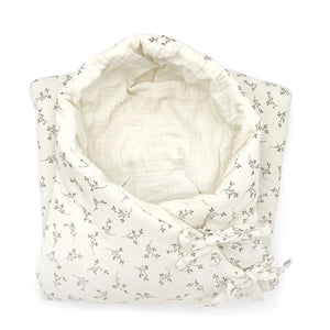Babyshower - Candy Olive Bloom | Swaddle de bebé color crudo