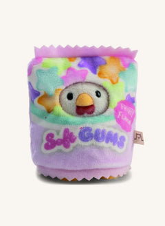 Nici - Muñeco de peluche Keko Gallo dentro de su disfraz de golosina | Blanco