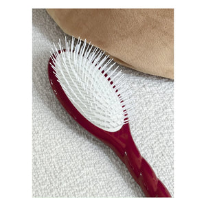 La Bonne Brosse - Cepillo de pelo intenso N°07 - Desenredante y estimulante | Rojo cereza