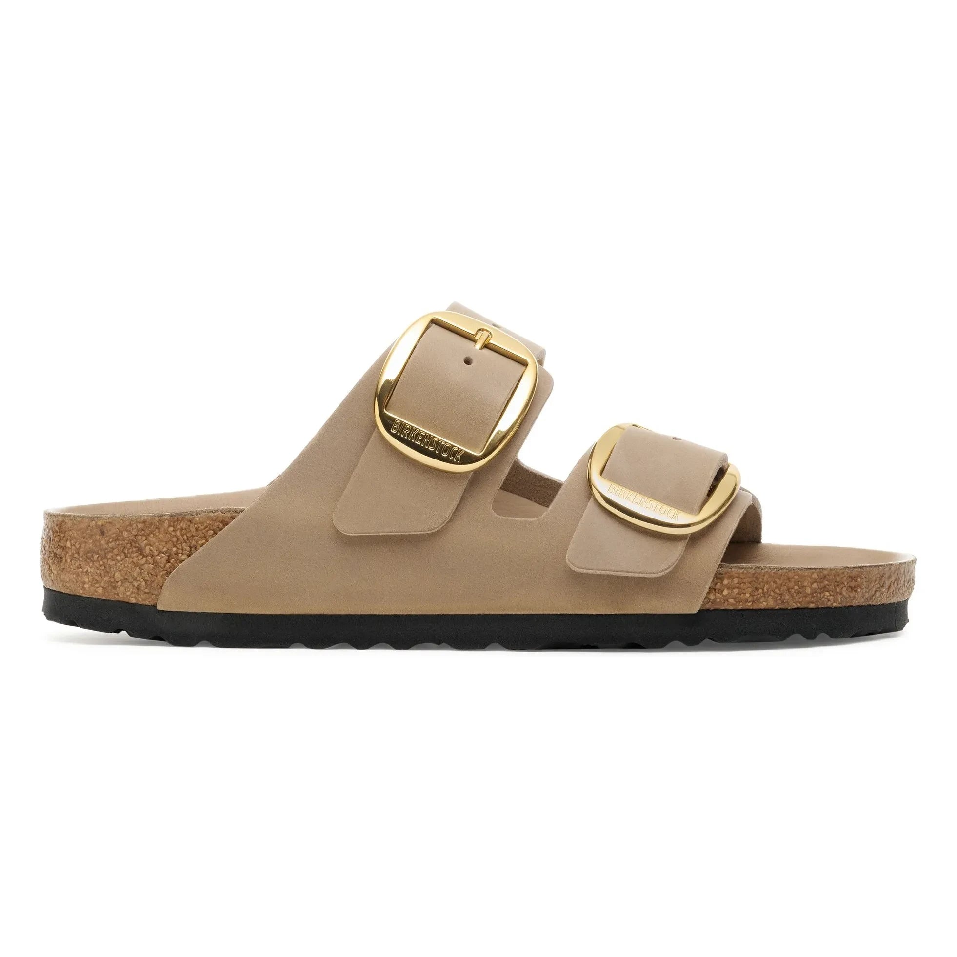 BIRKENSTOCK - Sandalias Arizona Big Buckle de piel aceitada | Tabacco