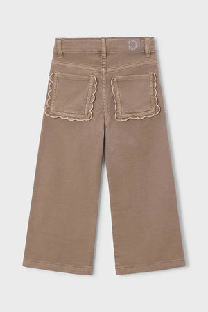 Pantalones vaqueros Mayoral de pierna ancha para niña
