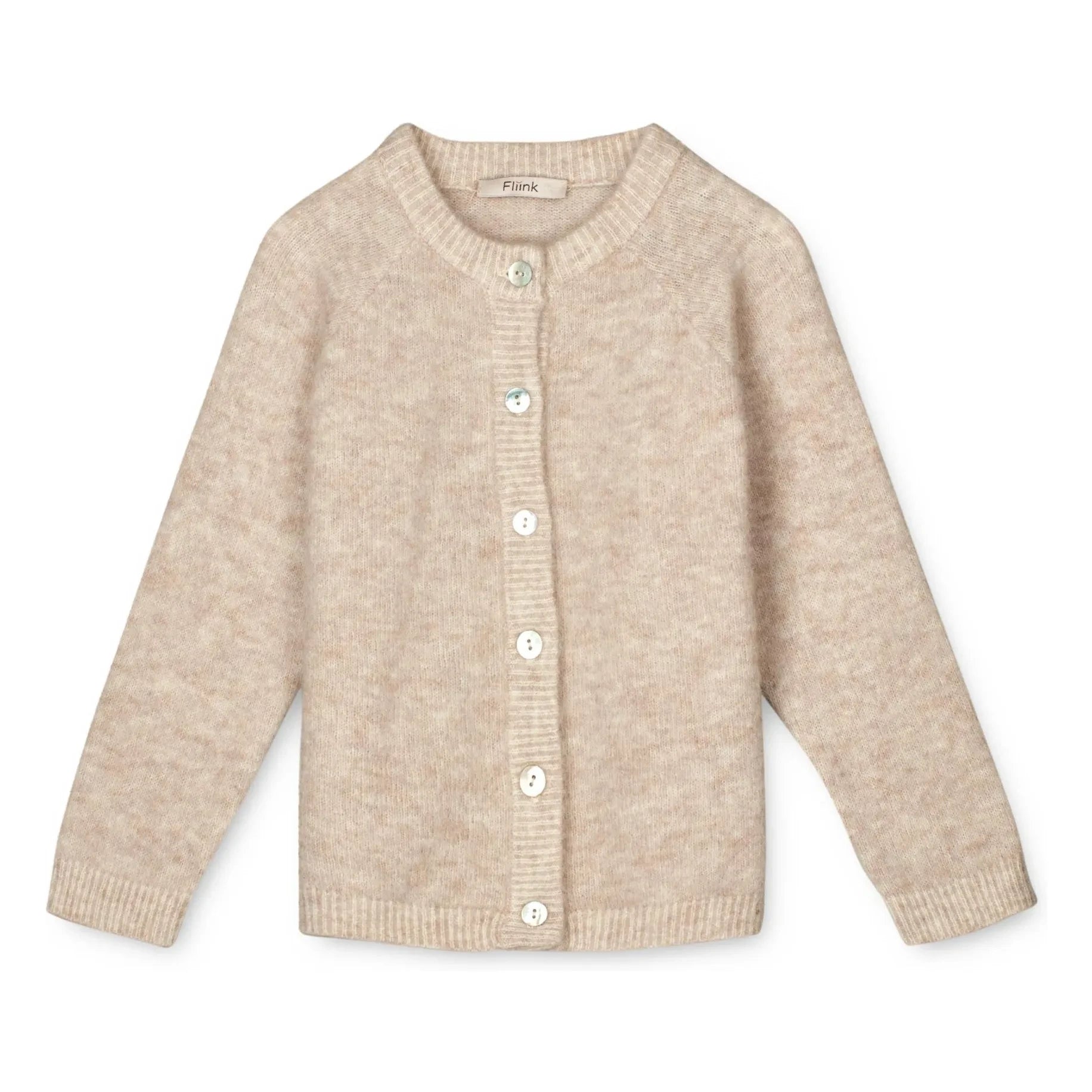 Fliink - Cárdigan de lana y alpaca | Beige