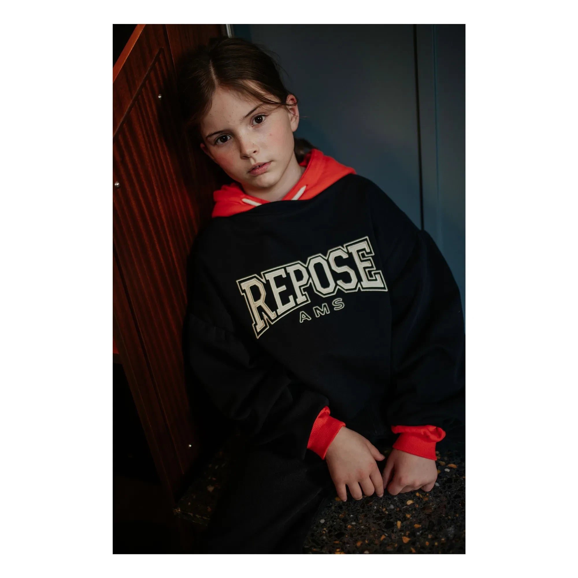 Repose AMS - Cozydrop Sudadera de algodón orgánico REPOSE AMS | Azul marino