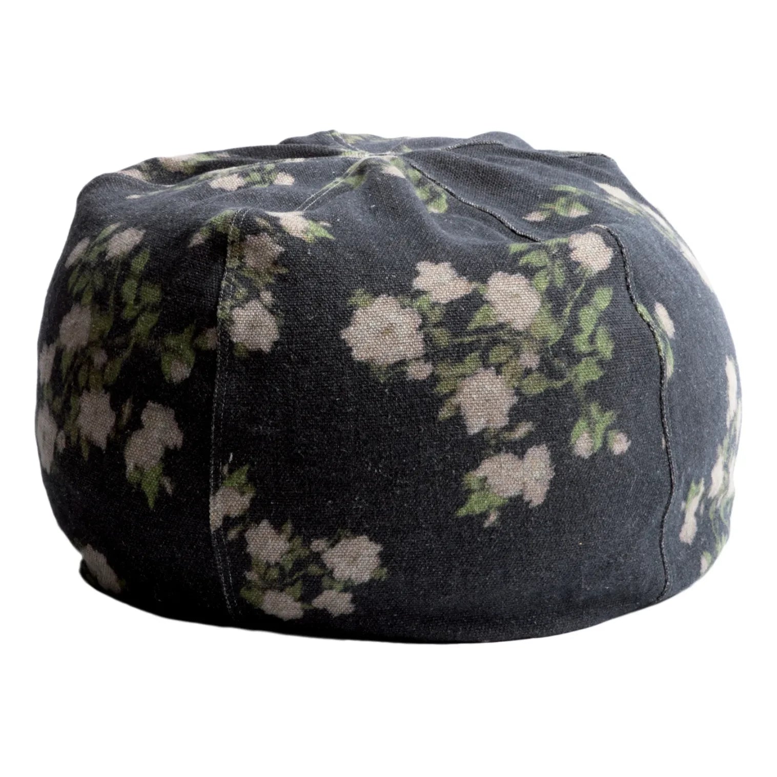 Maison de Vacances - Puf de lino Wabi Sabi | Negro