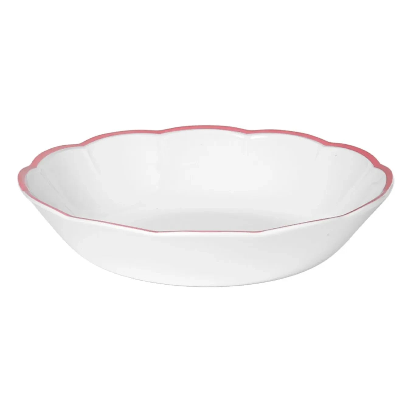 Bitossi - Plato hondo Bordo Rosa | Rosa