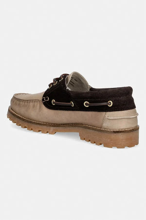 Mocasín de cubierta de cuero Barbour para hombre