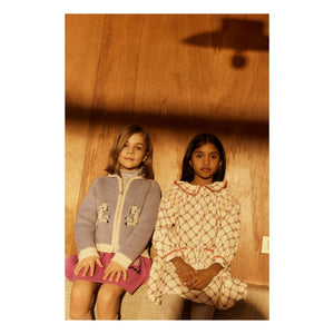 Hola Simone - Cuello alto Twiggy de algodón orgánico, monocromático | Lavanda