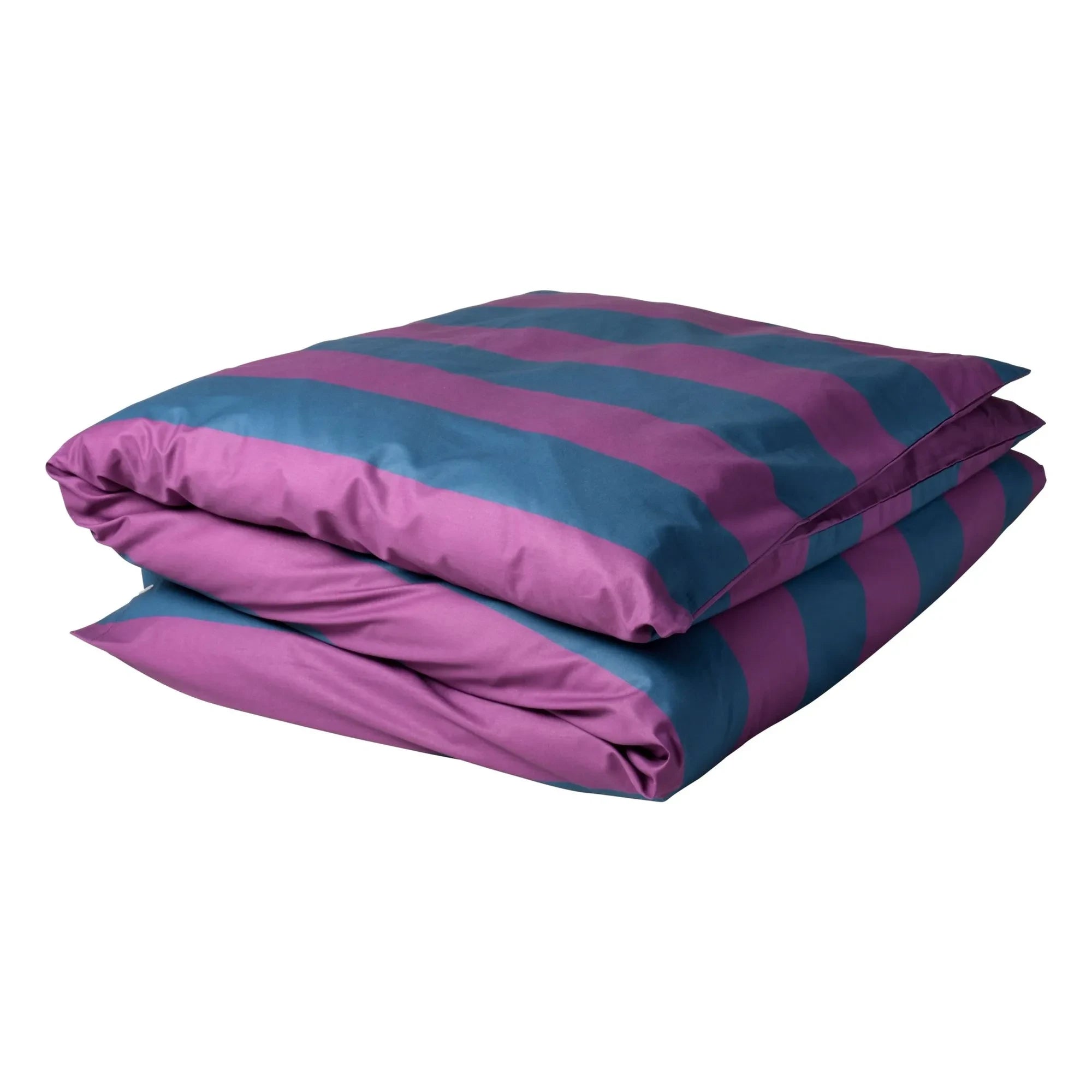La guinda del pastel - Funda nórdica a rayas Malo | Morado