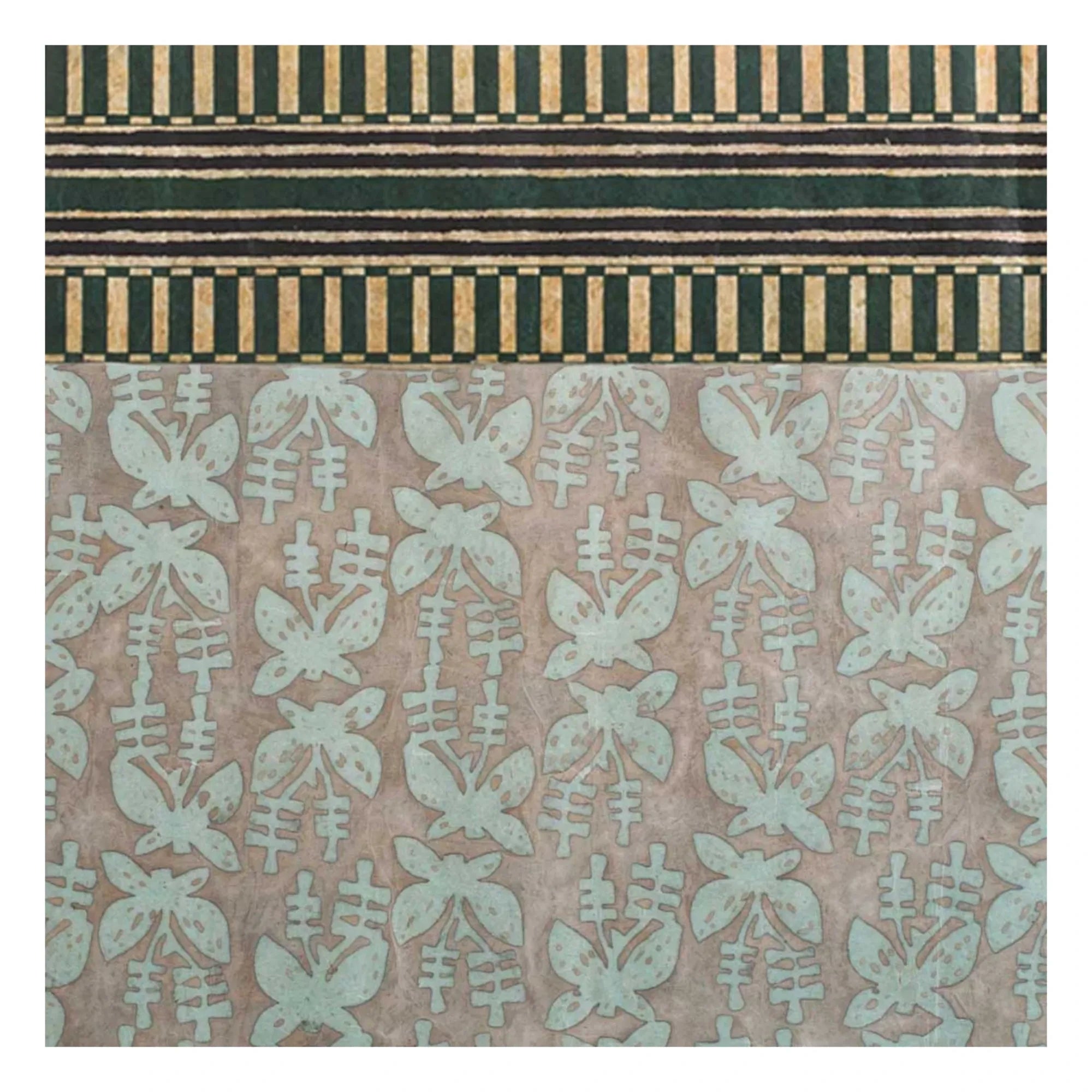 Le Monde Sauvage - Superfrise Blossom Tokio - Set de 9 hojas | Verde