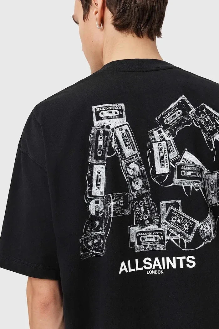Camiseta de algodón AllSaints MIXTAPE