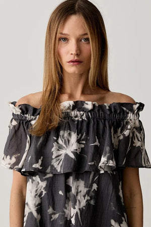 Vestido sin hombros de Marc O'Polo