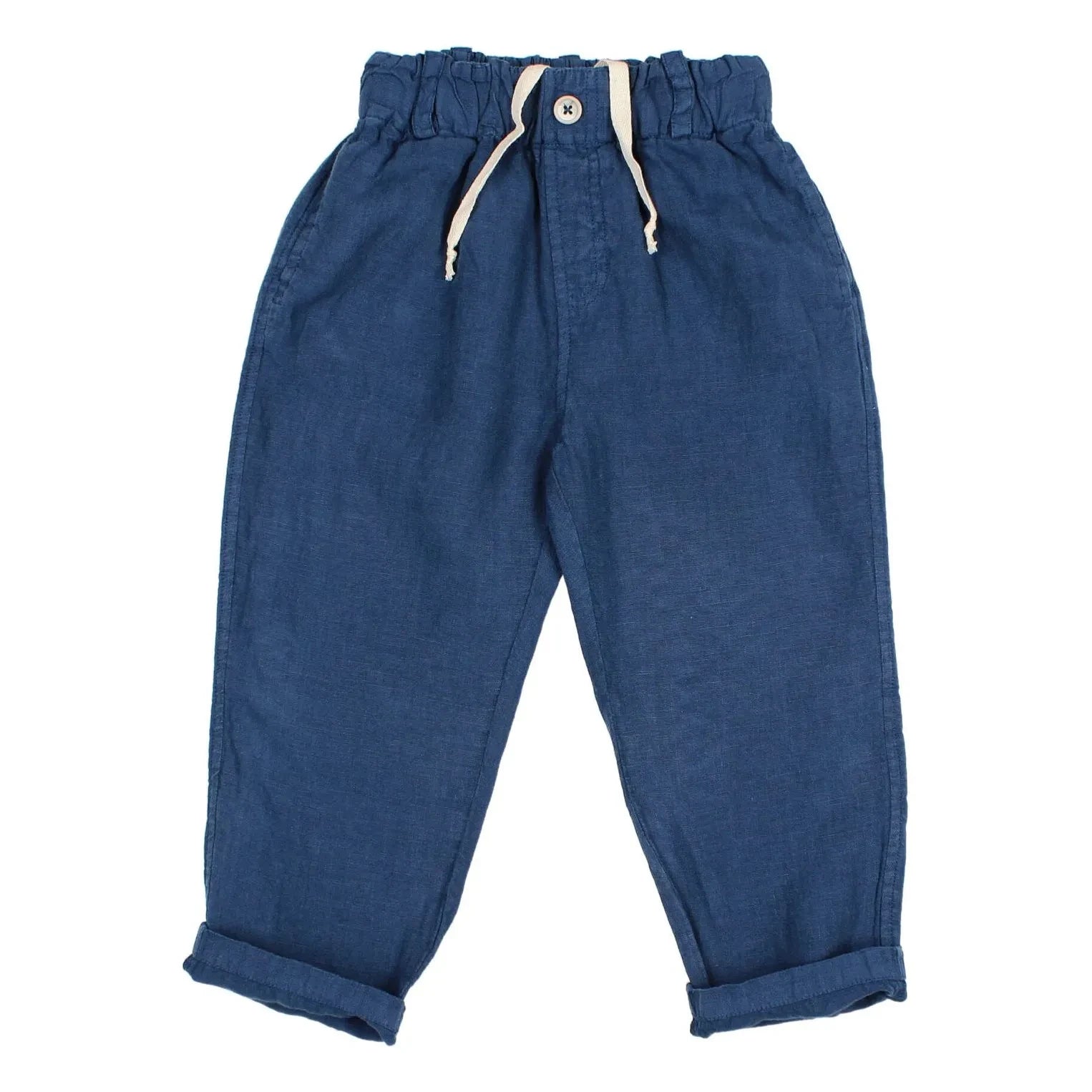 Búho - Pantalón de lino | Azul marino