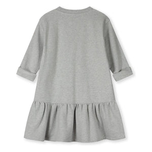Gray Label - Vestido de algodón orgánico | Gris